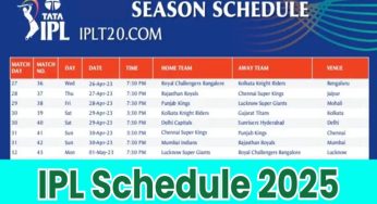 IPL 2025 Start Date Leaked, KKR vs RCB March 22!